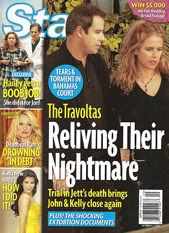 Illustration for article titled This Week In Tabloids: Aniston's "Pregnant"; Justin's "Sweating" Rihanna